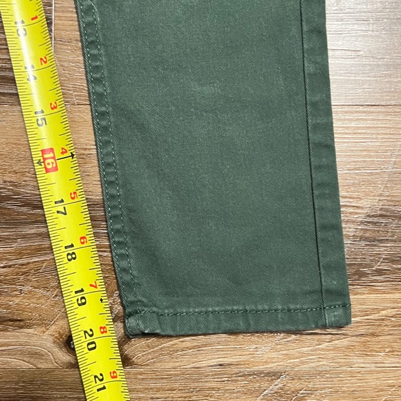 H&M Boys Relaxed Fit Forest Green Jeans, Size US 7 - Picture 8 of 9